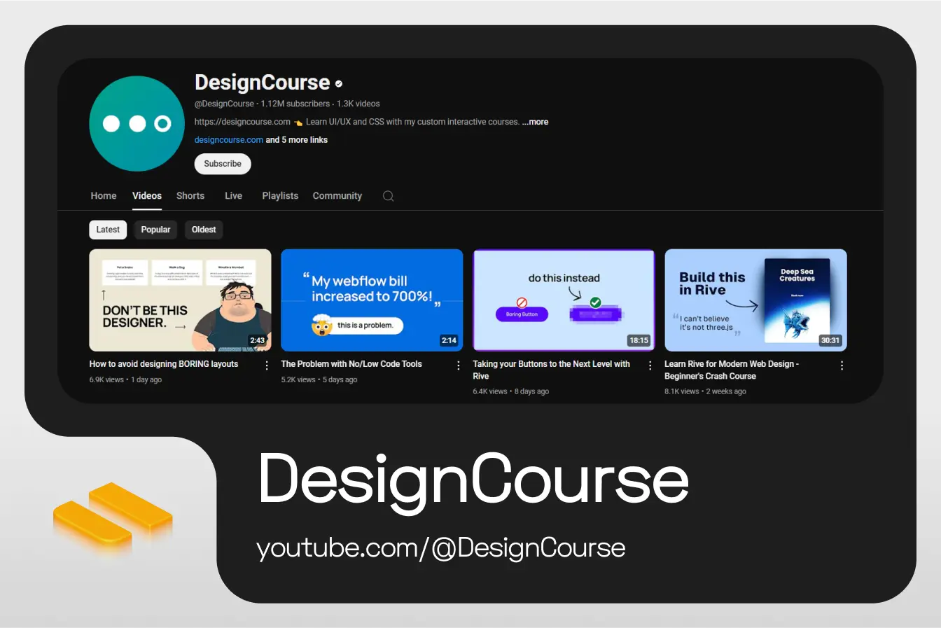 Top 11 YouTube Channels Every Designer Should Subscribe, Top youtube channels, design youtube channels, Top design channels